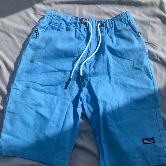 ROMWE | Shorts | Romwe Blue Men Shorts 
